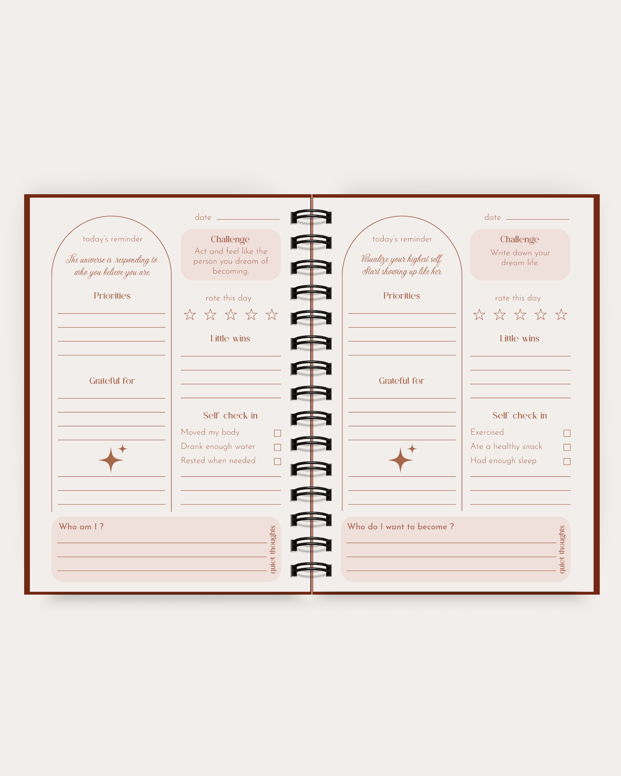 Daily Mindfulness Journal