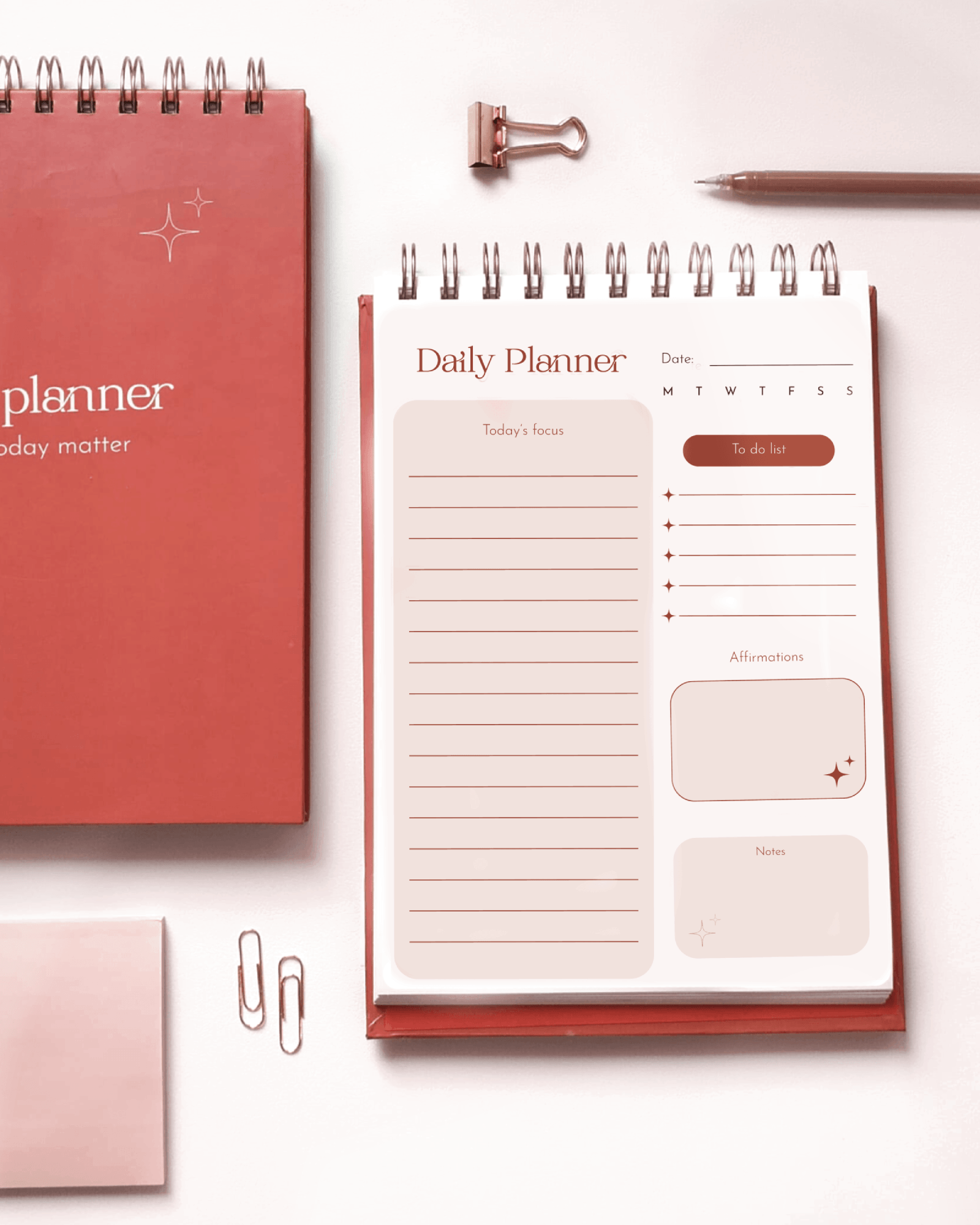 Minimalist Daily Planner